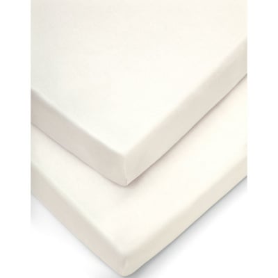 Долен чаршаф с ластик 2 бр. 70х142см Cream