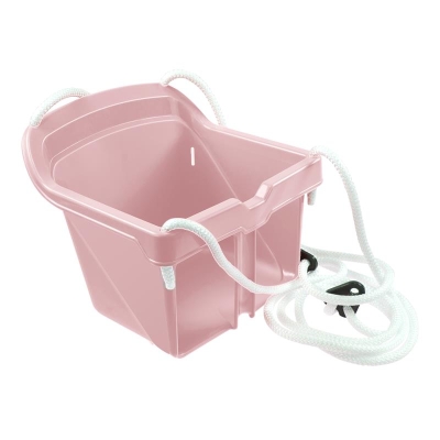 Люлка с въжета Safe 12812 пастел розов