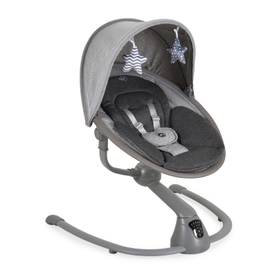 Електрическа люлка Cloud Premium + светлосив