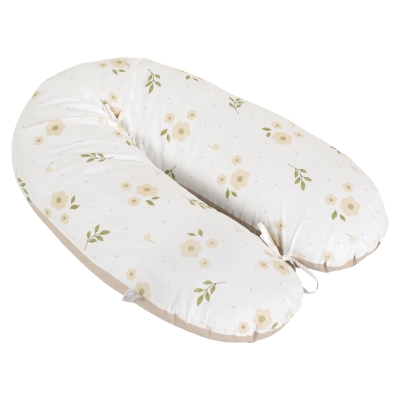 Възглавница за бременни и кърмене Hugsy бежов