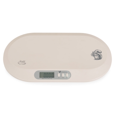 Електронна везна за бебета Peanut beige