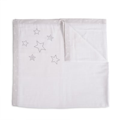 Одеяло 120/100 cm Stars сив