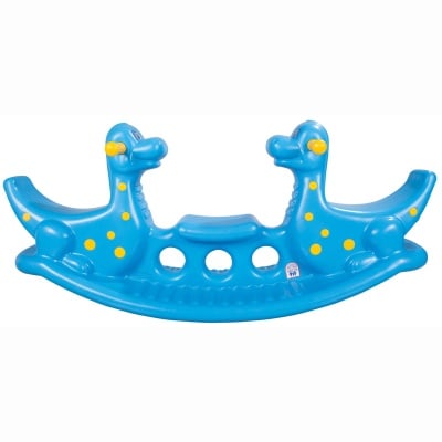 Люлка двойна Динозавър син 06147