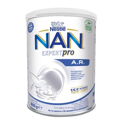 Nestle NAN A.R. Формула за кърмачета против повръщане (регургитация) 0+М 800 г