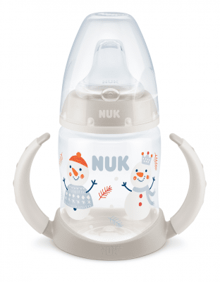 NUK First Choice шише за сок РР 150мл. със силиконов накрайник 6-18м. SNOW Арт.№ 10.215.293
