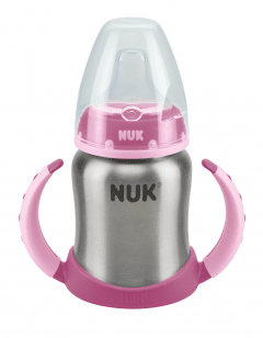 NUK First Choice шише от неръждаема стомана 125мл. термо 6+ мес. Арт.№10.255.247