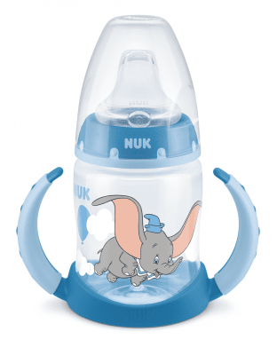 NUK First Choice шише за сок РР 150мл. със силиконов накрайник 6-18м. DUMBO Арт.№ 10.215.342