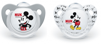 NUK биберон залъгалка силикон 6-18 мес. 2бр MICKEY № 10736124