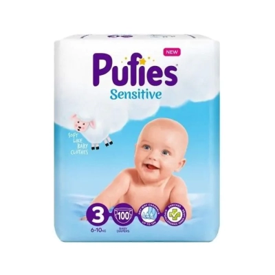 Пелени Pufies Sensitive 3 Midi 100 бр