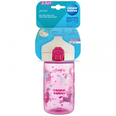 Шише за вода 400 мл. роз