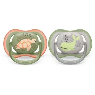Philips AVENT Ultra Air 6-18м, с декор Костенурка и Кит Philips AVENT Ultra Air 6-18м, 0529.007