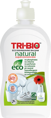 Натурален еко балсам за съдове, пластмасова бутилка с дозатор