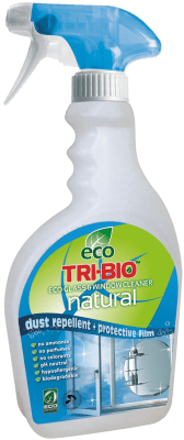 Натурален еко препарат за стъкла и прозорци, спрей