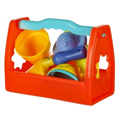 Комплект за игра на плажа - куфар с инструменти 9 в 1