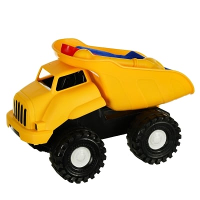Комплект за игра на плажа - камионче с лопатки и форми за пясък