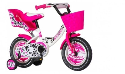 Детски велосипед dalmatian visitor 12", розов