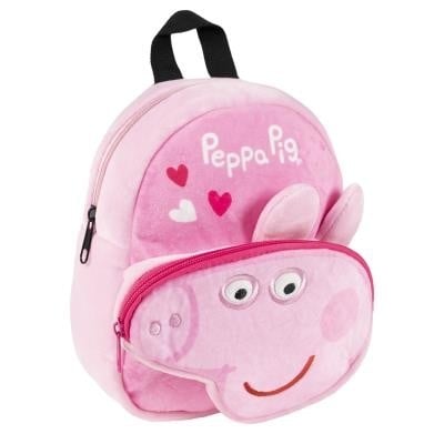 Плюшена раничка Peppa Pig за момиче, розова