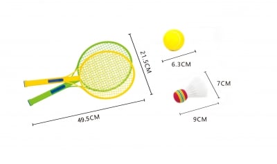 Комплект тенис ракети с размер 49 см.