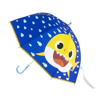 Чадър с принт на Baby Shark, син