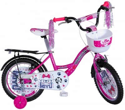 Детски велосипед vision - miyu 20", розов