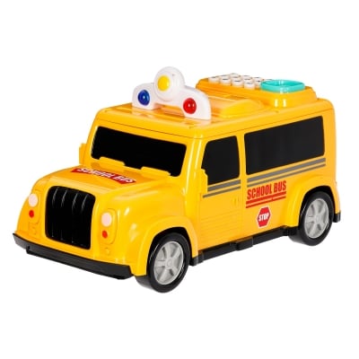 Safemoney - електронна касичка за пари, сейф - училищен автобус