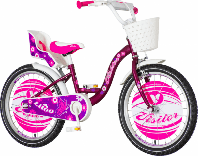 Детски велосипед liloo x-kids 20", liloo, 20", цвят: лилав