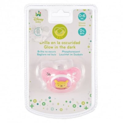 Биберон тип "Залъгалка" Princesses, 0+ Месеца, 1 Бр, розов