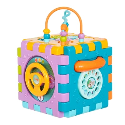 Детски активен куб за игра 120 части