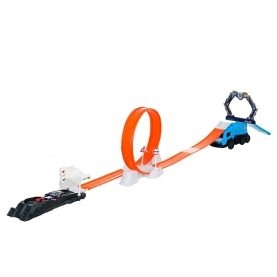 Детски полицейски катапулт с кола с променящи се цветове