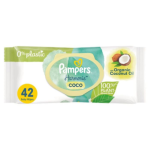 Pampers Coconut Harmonie Protection Бебешки мокри кърпички х 42 броя