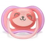 Philips AVENT Ортодонтични залъгалки Ultra Air + стерилизаторна кутия (18м+) ЖИРАФ/ МЕЧЕ, 2 бр./оп. 0516.006