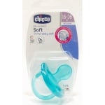 Chicco Силиконова залъгалка Physio Soft 6-16 м. момче 0313