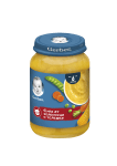 Nestlé GERBER ® Пюре Супа от зеленчуци и телешко, от 6-ия месец, бурканче, 190g 