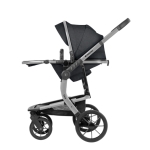 Комбинирана количка 3в1 с твърд кош Irene Dark Grey 2024