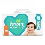 Pampers Бебешки пелени Active Baby S3 (6-10 кг.) 104 бр.