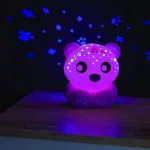 PLAYGRO Проектор и нощна лампа Мече "Лека нощ", розово 0м+ PG.0210