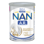 Nestlé® NAN® A.R.  Формула за кърмачета против повръщане (регургитация), от момента на раждането,400 g