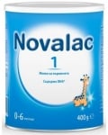 Novalac 1 Мляко за кърмачета 0–6 месеца опаковка, 400 g
