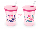 NUK EVOLUTION Action Cup със сламка, 12+мес., Chameleon