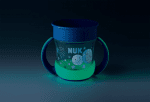 NUK EVOLUTION mini Magic Cup, 6+, Glow in the Dark, 160ml