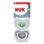 NUK First Choice биберон залъгалка, силикон, 18+ мес., 2 бр., Night, Хипо/Коала