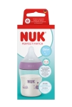 NUK Perfect Match Шише РР 150мл. със силиконов биберон за хранене S, 0+мес., Хипо