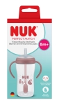 NUK Perfect Match шише със сламка, 260 мл., 8+мес, Мечка