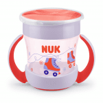NUK EVOLUTION mini Magic Cup, Чаша 6+мес., розова, 160мл.