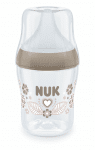 NUK Perfect Match Шише РР 150мл. със силиконов биберон за хранене S, 0+мес. Сърце