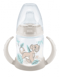 NUK First Choice РР Шише Temperature Control 150мл. с накрайник силикон за сок LION KING