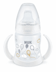 NUK First Choice РР Шише Temperature Control 150мл силиконов накрайник за сок ,микс