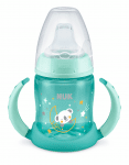 NUK First Choice шише за сок РР 150мл. със силиконов накрайник 6-18м. Glow in the Dark