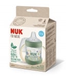 NUK for NATURE Шише за сок РР Temperature Control 150мл. със силиконов накрайник 6+мес. Зелено