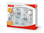 NUK First Choice + СЕТ Perfect Start Temperature Control - 10 части, момче